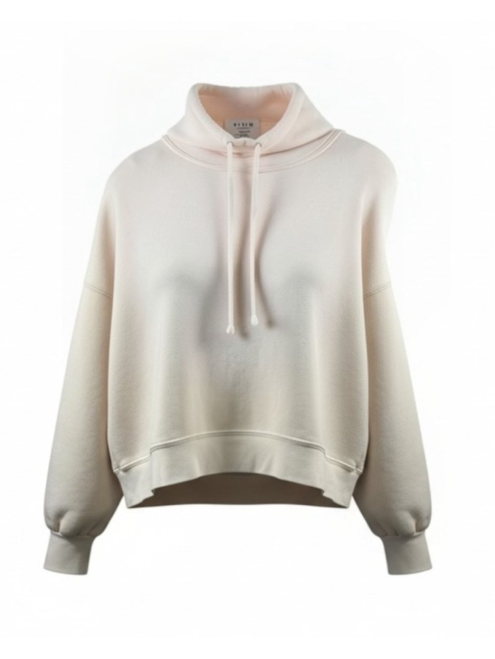 Xírena Oversized Pullover Cowl Neck Sweatshirt in Cream Size XS
